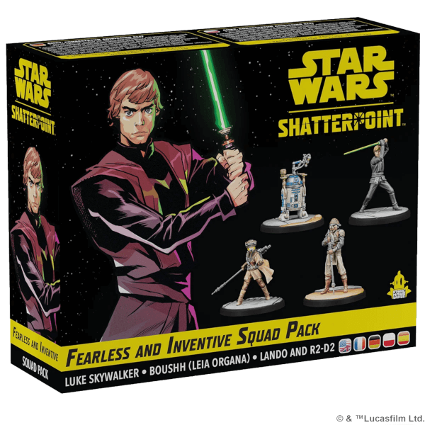 Star Wars: Shatterpoint – Fearless and Inventive Squad Pack (“Furchtlos und erfinderisch”)