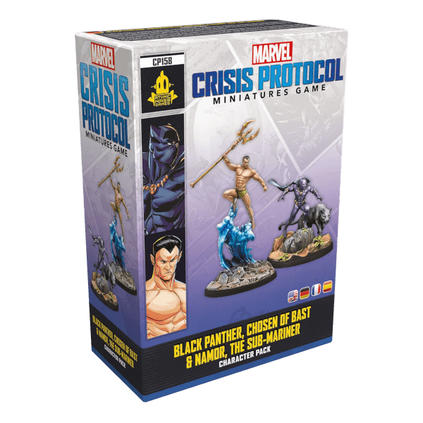 Marvel: Crisis Protocol – Black Panther, Chosen of Bast & Namor, the Sub-Mariner