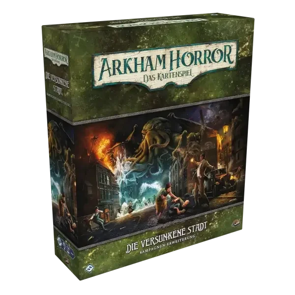 Arkham Horror: Das Kartenspiel – Die Versunkene Stadt (Kampagnen-Erweiterung)