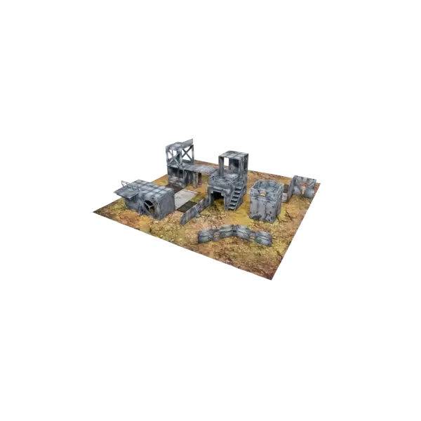HALO Flashpoint Deluxe Buildable 3D Terrain Set