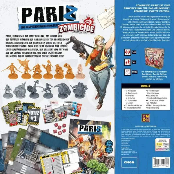 Zombicide 2. Edition – PariZ