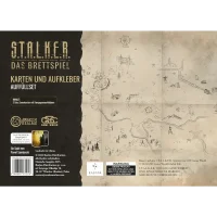 STALKER: Das Brettspiel – Karten und Aufkleber...