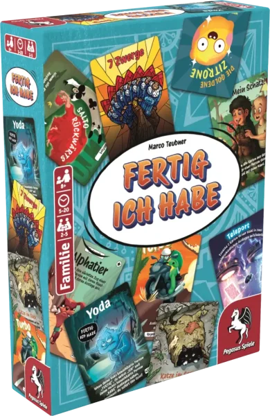 FERTIG ICH HABE