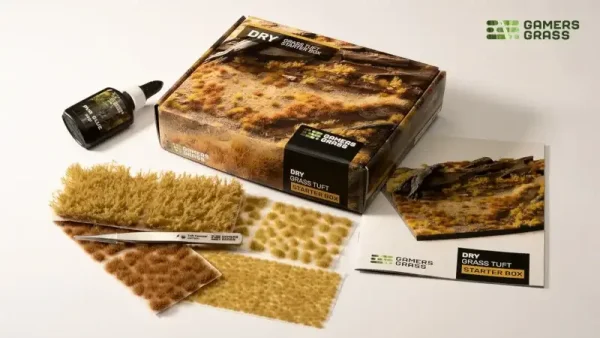 Grass Tuft Starter Box - Dry Grass