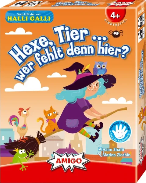Hexe, Tier ... wer fehlt denn hier?