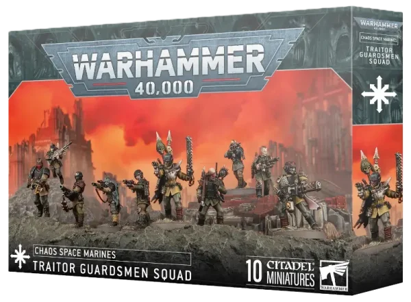 Chaos Space Marines: Traitor Guardsmen Squad