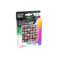 Galaxy Series - Aurora - D6 Dice Set 12 mm