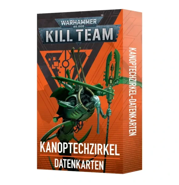 Kill Team: Datenkarten des Kanoptechzirkels