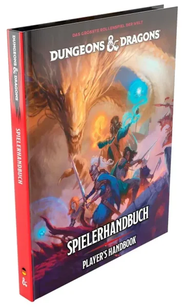 Dungeons & Dragons 2024 Players Handbook (Spielerhandbuch) deutsch