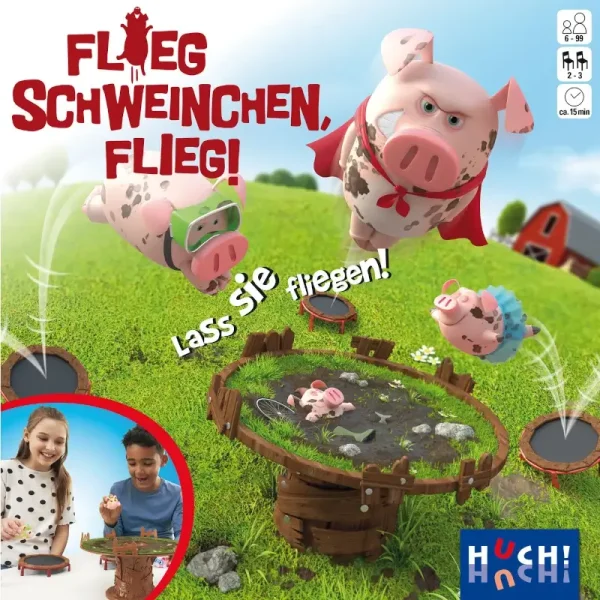Flieg Schweinchen, flieg!