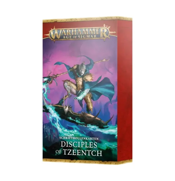 Disciples of Tzeentch: Schriftrollenkarten (deutsch)