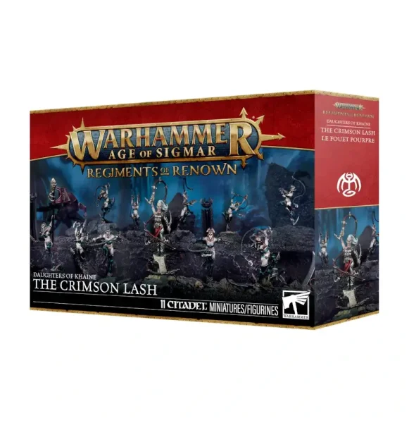Daughters of Khaine: The Crimson Lash Regiment of Renown
