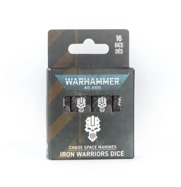 Chaos Space Marines: Iron Warriors Dice