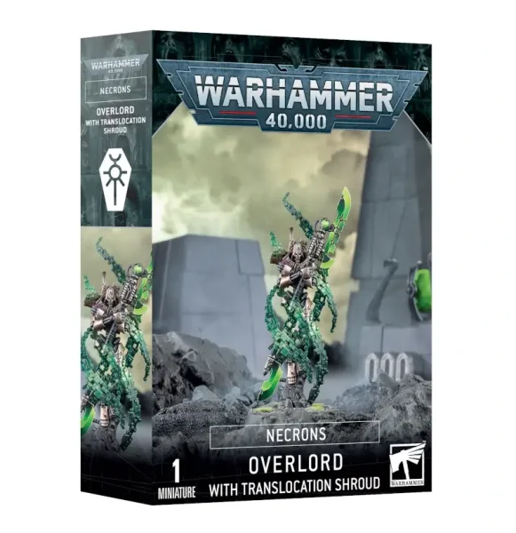 Necrons: Overlord with Translocation Shroud