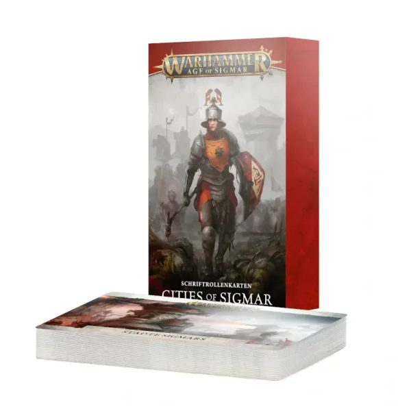 Cities of Sigmar: Schriftrollenkarten (deutsch)
